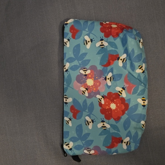 Bees & Flowers  Makeup Bag - Picture 1 of 4